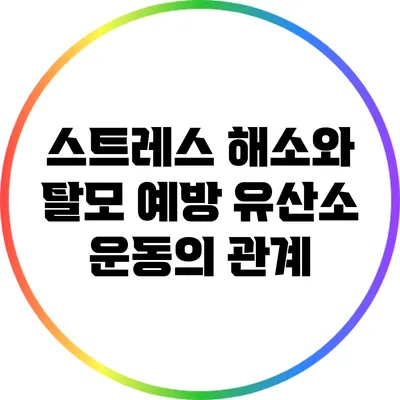 스트레스 해소와 탈모 예방: 유산소 운동의 관계